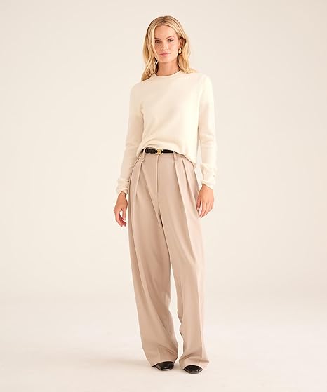 Women's Original 100% Pure Cashmere Crewneck Pullover Sweater